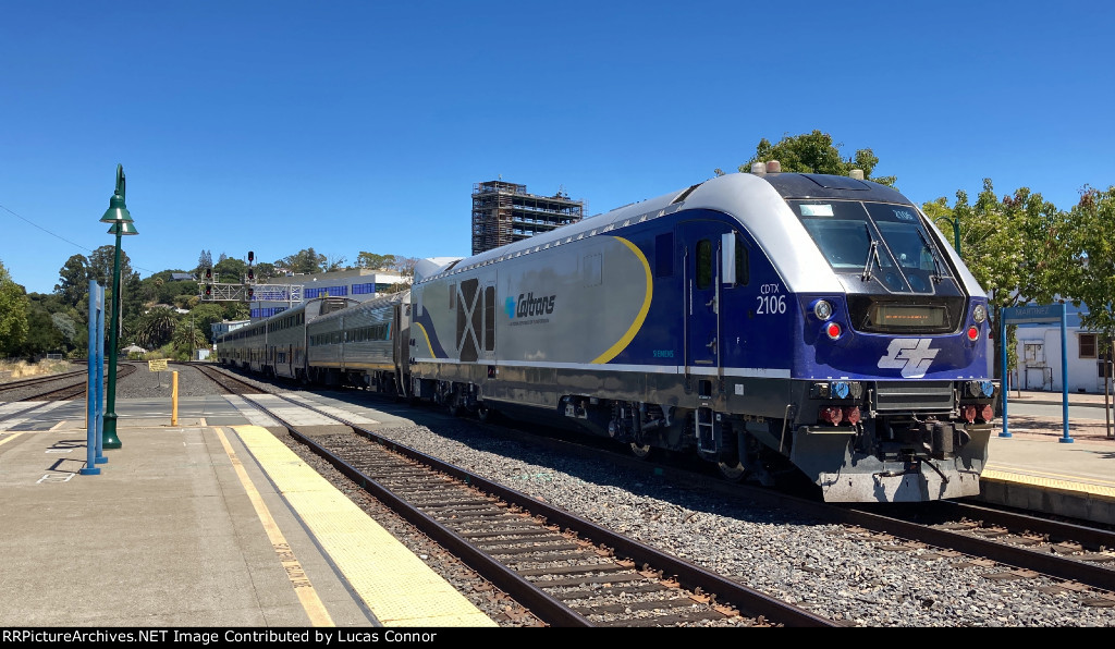 San Joaquin Charger Northbound